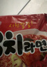不倒翁韩国进口 海鲜拉面520g+泡菜拉面600g 韩式拉面速食泡面 袋煮面 实拍图