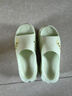 Saucony索康尼CRADLE摇篮2运动拖鞋男女时尚一脚蹬缓震舒适凉鞋 浅绿 42 实拍图