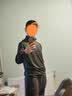 罗蒙男士长袖t恤春秋季新款立领拉链打底衫卫衣休闲宽松POLO衫潮 实拍图