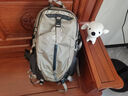 远行客登山包户外男女运动双肩包专业徒步露营背包防水旅游爬山旅行书包 卡其色【配送防雨罩】 40L【悬浮背负】 实拍图