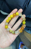 BJYL五行黄水晶手串男士缺土补土喜用土黄财神玛瑙手链女款多宝平衡 财神多宝手链(平衡土）10mm 实拍图