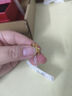 周六福（ZLF）新年礼物  黄金戒指女款5G足金活口女戒甜美蝴蝶结指环首饰 计价 11号-2.02g 实拍图