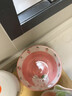佩尔森（CERAMICS）网红草莓兔陶瓷碗盘筷餐具套装家用釉下彩儿童米饭碗菜盘子沙拉碗 5英寸碗4个装 4头 实拍图