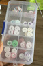欣沁纽扣卡通扣子儿童衣服衬衫装饰宝宝diy塑料手缝扣（100颗） 实拍图