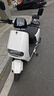 立马（LIMA）电动摩托车【CCTV大国品牌】耀界高速续航55KM 72V22Ah石墨烯手机智能电动车冰雪白 实拍图