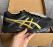 亚瑟士ASICS男鞋缓冲透气跑步鞋运动鞋网面回弹跑鞋GEL-CONTEND 4 黑色/金色 45 实拍图