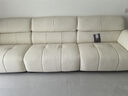 冬熊钢琴键真皮沙发客厅小户型大象耳朵法式沙发奶油风 五人位3.4米 进口S+级青皮【旗舰版·5星航空级释压】 实拍图