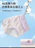 都市丽人内衣内裤女纯棉舒适透气简约短裤衩中腰女士三角内裤4条ZK0A13 实拍图