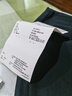 优衣库女装精纺美利奴羊毛POLO领针织衫/通勤478333 07 青灰色 3XL /170/108C 实拍图