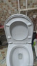 裕津（HSPA）加厚马桶盖通用配件老式大u型马桶圈坐便器盖子坐厕座便盖1103 实拍图