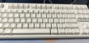 RK R87机械键盘电竞游戏专用电脑办公有线客制化87键青轴茶轴银轴全键热插拔白色 白色-冰蓝光-有线单模 青轴(50gf段落) 实拍图