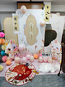 优益贝抓周宝宝周岁抓周用品男宝女宝抓阄道具玩具生日纪念套装礼物 如意套餐+中国风红布30件 实拍图