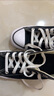 匡威（Converse）男女 ALL STAR常青款 高帮帆布情侣休闲鞋 101010 37码US4.5码 实拍图