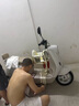 小刀电动车 60V20Ah铅酸电动摩托车智荟蓝牙解锁72V电摩踏板电瓶车 60V/靠背-米勒金-续航约80KM 实拍图