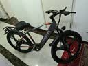 凤凰（Phoenix）【599】ebike助力车锂电池助力电动自行车电动车长续航电瓶车单车 599灰色-7速一体轮-5档力矩传感48V 15AH助力续航60-75公里 实拍图