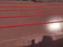 佐佑众工 楼梯防滑条 红色3cm*10m 自粘室内台阶贴户外踏步压条pvc防滑垫地面斜坡压边条 实拍图