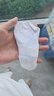 棉十三袜子男士新疆棉10A抗菌防臭短袜春夏季男袜纯色低帮短筒10双 实拍图
