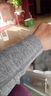 赫瓦达秋冬护肘护手臂套保暖加绒加厚护胳膊护腕加长款防寒男女手套长袖 杏色 【30厘米】 M 【适合80-110斤】 实拍图