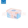 乐扣乐扣（LOCK&LOCK）塑料保鲜盒套装可微波炉饭盒冰箱收纳盒水果便当盒密封家用大容量 长方形【600ML】 实拍图