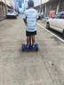 柏思图（besintu）电动儿童智能平衡车3-6-12岁体感10岁到15岁以上座椅成年人站座两轮双轮自动手扶越野新款自平行车 C蓝54V【三控+座椅APP+炫光轮】 实拍图