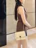 纪诗哲（GIEVSZHE）包包女包新款大牌女士斜挎手提包情人节情人节礼物送女友 米白色【独家新款】 精美品牌礼盒 实拍图