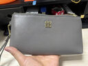 chongsukei小&ck头层牛皮手拿包女包2025新款零钱包长款气质软皮真皮小手包 大象灰色 实拍图