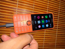 诺基亚（NOKIA）220 4G 移动联通电信全网通 2.8英寸双卡双待 直板按键手机 老人老年手机 学生手机 橘色 实拍图
