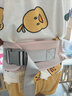 babycare腰凳婴儿背带多功能减震四季抱娃神器解放双手透气轻薄款珀尔里粉 实拍图