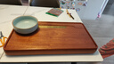 热道（HOT WAY） 整块花梨木茶盘实木茶盘托盘茶盘 石头乌金石茶台功夫茶具 花梨木水云间60*32*4.5 实拍图