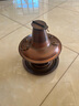 郭一元复古分体铜火锅锅具老式木炭碳火锅老北京涮羊肉鸳鸯锅铜火锅纯铜 30cm鸳鸯款3-4人复古木炭 30cm 实拍图