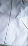 骆驼（CAMEL）三防冲锋衣户外登山服防风防水防污三合一运动外套 3513A5，月光蓝，女（直筒偏微宽松） S 实拍图