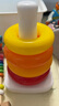 费雪（Fisher-Price）叠叠乐彩虹套圈积木塔儿童宝宝套杯双语声光羊驼启蒙早教益智玩具 新彩虹套圈 实拍图