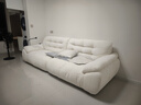 卡尔适奶油风布艺沙发客厅2025新款小户型防猫抓布雪尼尔直排沙发太空云 【云端舒适坐感】2.8米多人位 【防螨亲肤母婴级】雪尼尔 实拍图