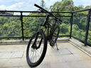 EROADE德国折叠山地自行车男成人青少年学生超轻便携铝合金越野变速赛车 黑色【宙马X1】全铝合金-碟刹 26寸-适合身高165-180cm 24速 实拍图