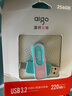 爱国者（aigo）256GB Type-C USB3.2青春款U盘 U352高速两用双接口手机电脑两用优盘 读速220MB/s 学生毕业礼物 实拍图