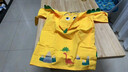 lemonkid儿童雨衣男童女宝宝雨披斗篷式小学生雨具 乐奇喷火龙 XL 实拍图