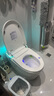 JOMOW智能马桶一体式无水压限制全自动虹吸马桶家用冲水节水即热坐便器 无水压轻智能-自动翻盖+自动冲水 250/300/350/400坑距备注 实拍图