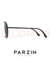 帕森（PARZIN）偏光太阳镜型男眼镜经典蛤蟆镜安全驾驶墨镜PZ8131A黑框黑灰片 实拍图