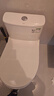 恒洁（HEGII）马桶 家用虹吸式大冲力坐便器 速冲节水防臭 静音降缓盖板 包安装 【抗菌座圈】一级水效HC0518PT 305坑距（适用300-345mm） 实拍图