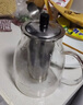金灶（KAMJOVE）泡茶壶飘逸杯 耐热玻璃茶具功夫办公室花茶壶 茶水分离杯茶壶家用 A-20加长滤篮 1100ml 实拍图