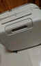 米熙前开盖拉杆箱子铝框箱中号托运行李箱男密码箱旅行箱22英寸烟白60 实拍图