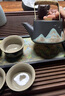 四美堂陶瓷茶具套装带茶盘家用办公茶具整套礼品茶壶茶杯父亲教师节生日 实拍图