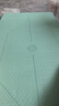 京东京造 瑜伽垫健身垫防滑加宽185*85cm初学者运动地垫加厚8mm青葱绿 实拍图