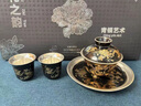 贝柚故宫玉兰鎏银茶具套装轻奢盖碗茶具送老师中秋节伴手礼送长辈 玉兰盖碗套装 实拍图