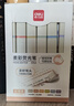 得力（deli）【开学必备】6色方杆荧光笔 学生考试复习手账笔记手抄报涂鸦绘画 附贴纸 轻胭色系S743 实拍图