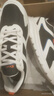 特步跑步鞋男鞋运动鞋男轻便减震休闲鞋跑鞋学生鞋 白黑 41码 实拍图