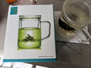 忆壶茶玻璃茶杯个人专用泡茶水分离带盖把手耐热办公室绿茶水杯子 实拍图