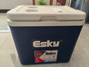 爱斯基（ESKY）保温箱户外冷藏箱33L 车载露营野餐食品保热箱商用摆摊便携海钓箱 实拍图