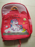 艾欣儿 幼儿园书包女小班中大班时尚卡通动漫三3-6岁儿童小学生男女孩超轻减负护脊小背包 玫红色小马图案 实拍图