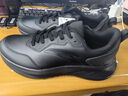 安踏男鞋运动鞋男秋季皮网面软底轻便休闲防泼水减震慢跑黑色跑步鞋子 【热卖推荐款-防泼水】黑5508-5 43 (270mm) 实拍图